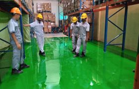 harga jasa pengecatan lantai epoxy lantai
